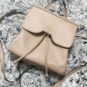 ✨ Cream convertible crossbody/backpack purse ✨